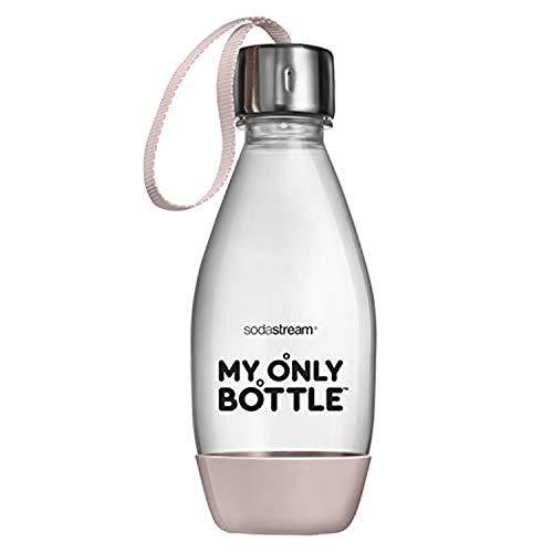 SodaStream 0.5L Pink Blush My Only Bottle - Dishwasher Safe, BPA-Free, Travel-Friendly