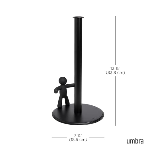 Umbra Buddy Paper Towel Holder, Black