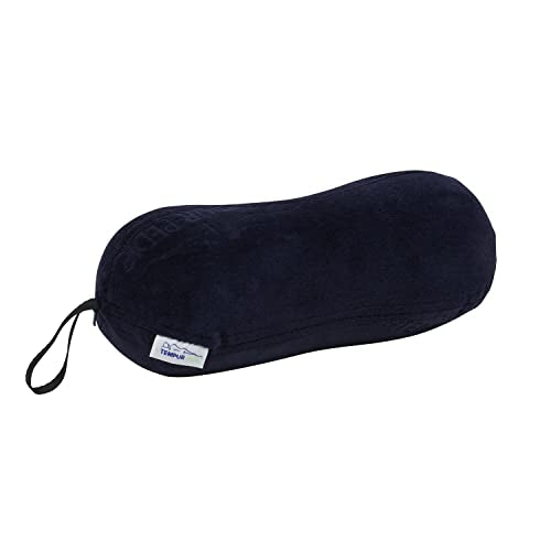 All-Purpose Memory Foam Travel Pillow - Peanut-Shaped Neck & Back Support