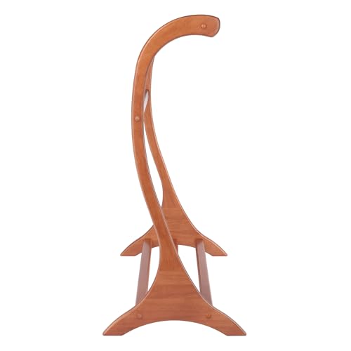 3-Rung Solid Wood Blanket Rack with Teak Finish