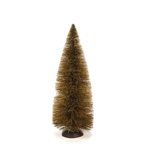 12-Piece Miniature Fall Trees and Mulch Set for Village Landscaping