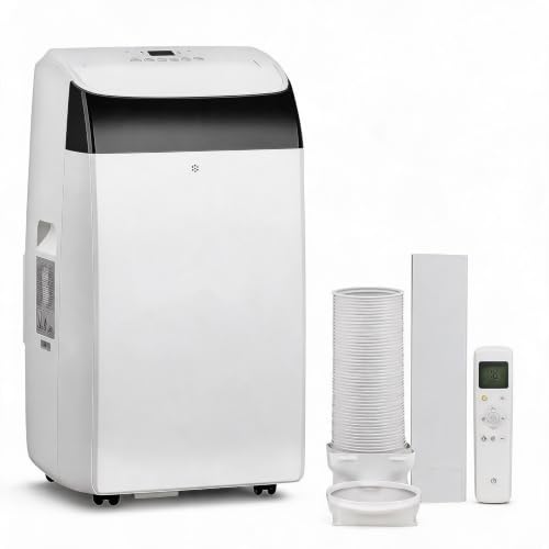 14000 BTU Portable Air Conditioner - 4-in-1 Cooling, Fan, Dehumidifier, Sleep Mode