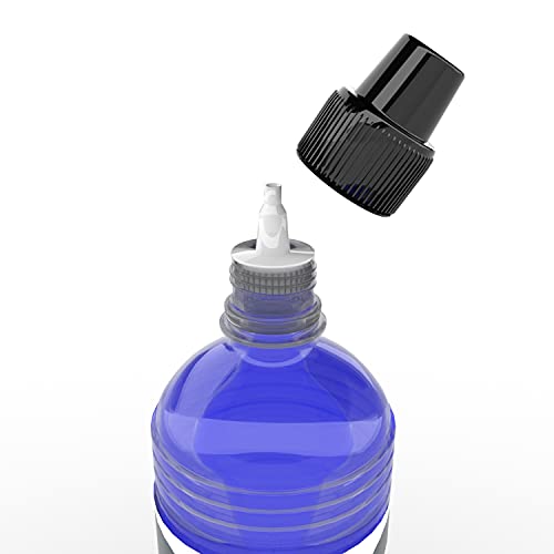Liquid Paraffin Lamp Oil - 1 Liter, Smokeless & Odorless Fuel (2-Pack)