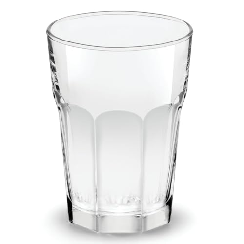 Gibraltar Beverage Glasses, 12 oz. Duratuff Glassware - 36 Pack