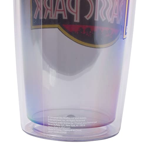 Silver Buffalo Jurassic Park 20oz Tumbler with Slide Lid - Officially Licensed