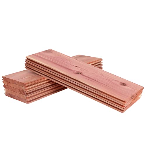 Aromatic Cedar Closet Planks, 8-Piece Interlocking Drawer Liner Set