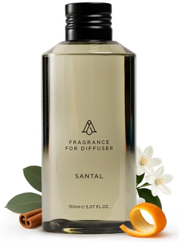 Santal Fragrance Oil for Diffusers - 5.07 Fl Oz Premium Home Scent