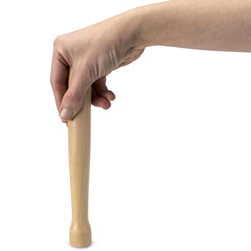 8-Inch Wooden Cocktail Muddler for Herbs & Fruit Mixology - Bar & Kitchen Tool