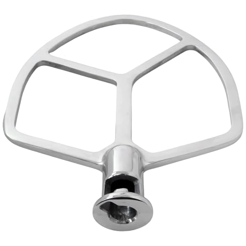 Stainless Steel Flat Beater Attachment for 5-6 Quart Bowl-Lift Stand Mixers