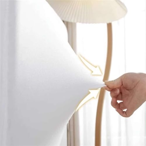 Stretch Velvet Headboard Slipcover for Queen King Bed - Dustproof Protector, Ivory, 59.1in