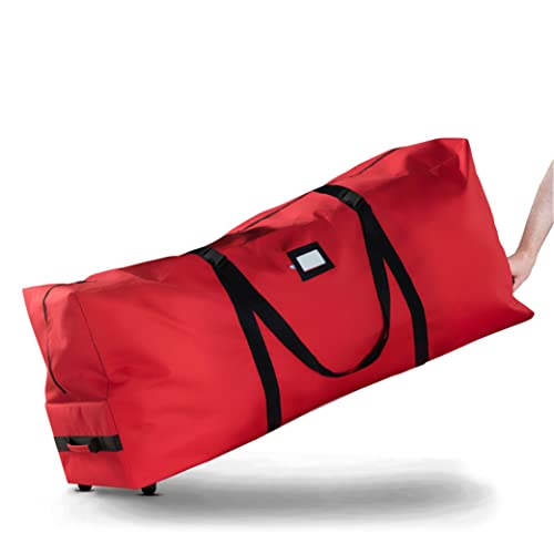 Rolling Christmas Tree Storage Bag for 7.5 Ft Trees with Wheels