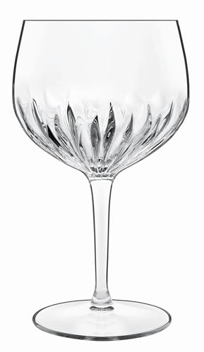 27 oz Crystal Goblet Cocktail Glasses, Set of 4, Break-Resistant
