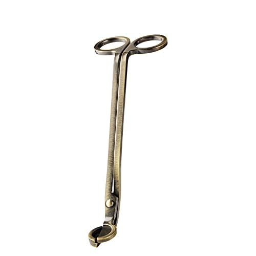 Candle Wick Trimmer with Sharp Blades - Antique Bronze Design