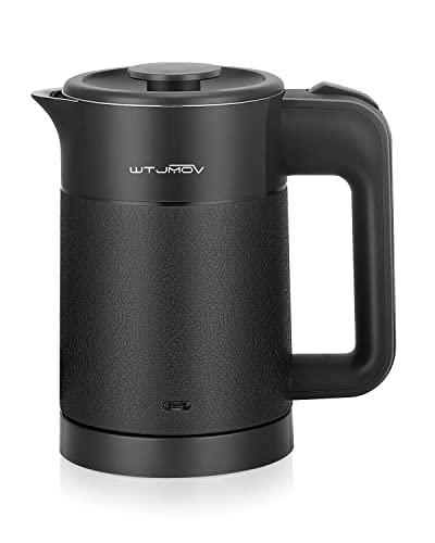 0.6L Portable Electric Kettle, Stainless Steel Travel Hot Water Boiler
