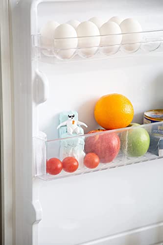 Snowman Fridge Deodorizer and Baking Soda Holder for Freezer Odor Removal