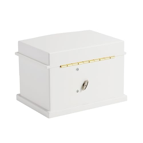 Ballerina Musical Jewelry Box with Mirror - Kids Keepsake Storage Chest