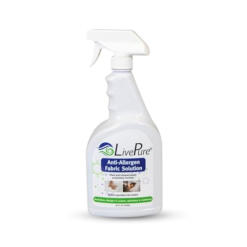 Anti-Allergen Fabric Spray, 32 oz Plant-Based Household Allergen Neutralizer