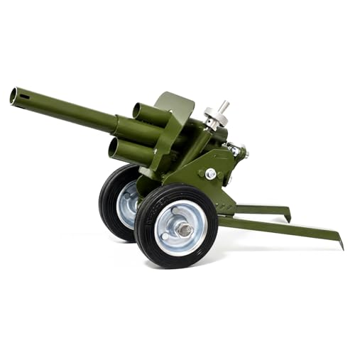 17-Inch Stainless Steel Mini Cannon Model with Adjustable Angle