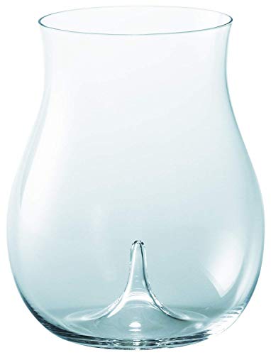 Usuhari Ginjo Sake Glass - Hand Blown Ultra Thin Crystal Cup, Elegant Pouring Experience