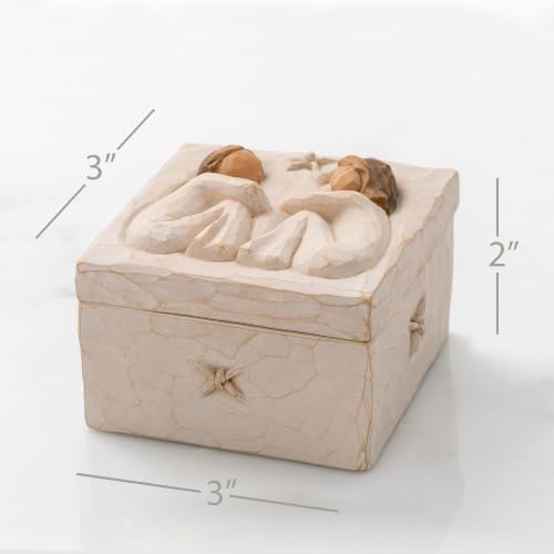 Friendship Keepsake Box with Hand-Painted Sculpted Figures