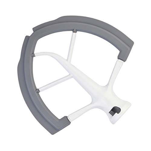 6 Quart Flex Edge Beater for Bowl-Lift Stand Mixers, Silicone Scraper Paddle