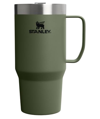 STANLEY 24 oz Suburban Mug with Dried Pine – Vacuum Insulated Travel Coffee Cup