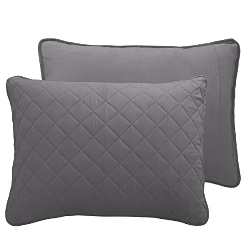 Easy-Going Reversible Quilt Set Full/Queen with 2 Shams - Bedspread