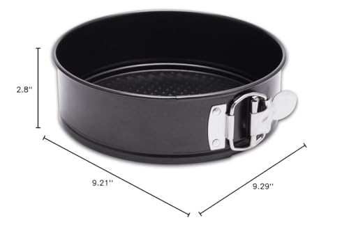 9-Inch Non-Stick Springform Pan with Removable Bottom for Cheesecakes