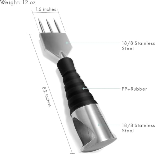 Fortune Candy Stainless Steel Ice Picks for Bars & Kitchen - Deluxe Ice Carving Tools