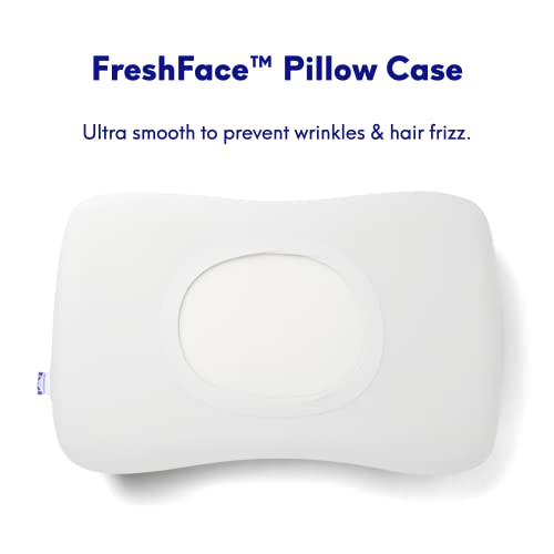 C CUSHION LAB Deep Sleep Ergonomic Cervical Memory Foam Pillow - Calm Grey