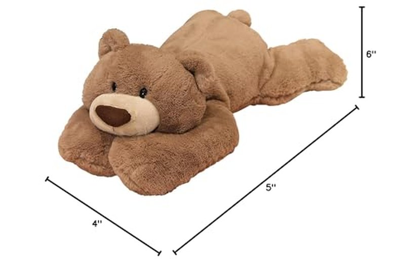 ronivia Weighted Stuffed Animals, Weighted Bear Stuffed Animal Toy Cute Brown Bear Plush Pillow Weighted Plush Animals Toy, 11.8"