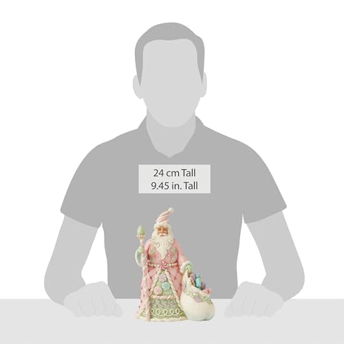 Jim Shore Heartwood Creek Santa Figurine with Sweets, 9.45 Inch Christmas Decor