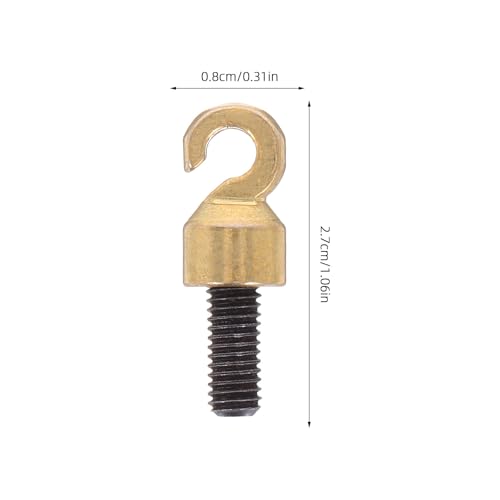 Grandfather Clock Weight Shell Hook and Nut Set M5 Thread Repair Part
