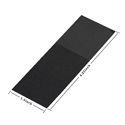500 Pcs Black Self-Adhesive Napkin Bands for Silverware Wraps