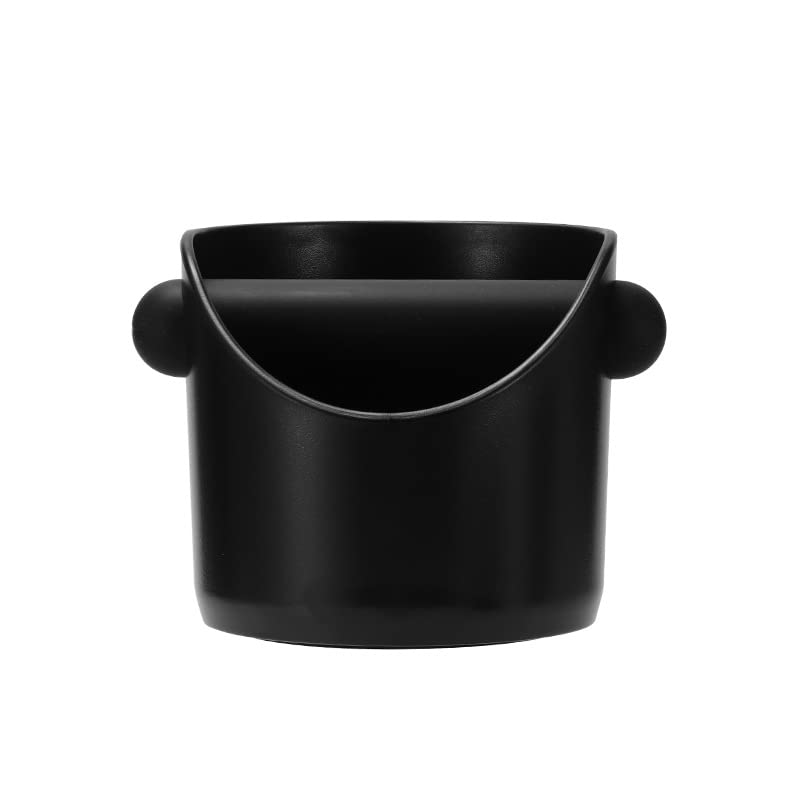 4.6-Inch Coffee Knock Box - Durable Espresso Grounds Bin with Non-Slip Base