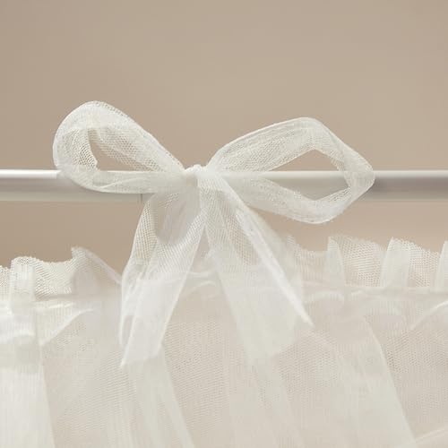 4-Corner Princess Bed Canopy Queen Size - Double Layer Netting Curtain