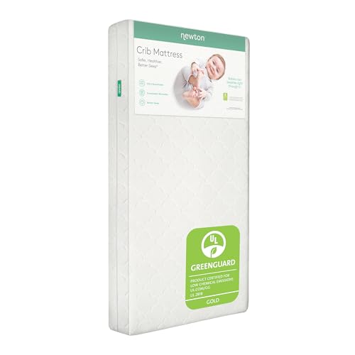 Newton Baby Breathable Washable Crib & Toddler Mattress - White