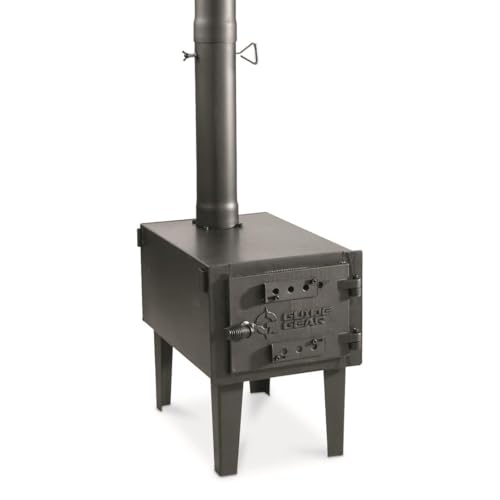 Portable Outdoor Wood Burning Stove with Chimney Pipe for Camping