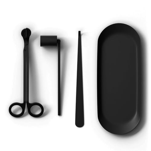 Candle Care Kit - 3-Piece Stainless Steel Accessory Set