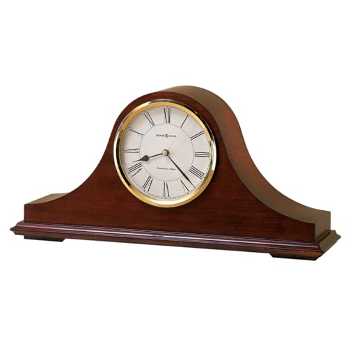 Hardwood Mantel Clock with Westminster Chime and Quartz Movement