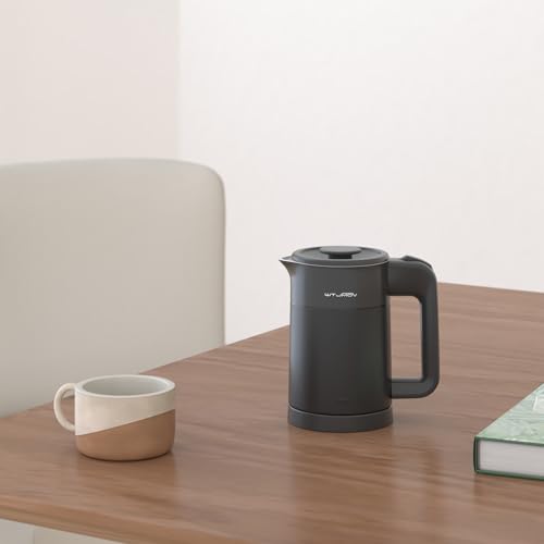 0.6L Portable Electric Kettle, Stainless Steel Travel Hot Water Boiler