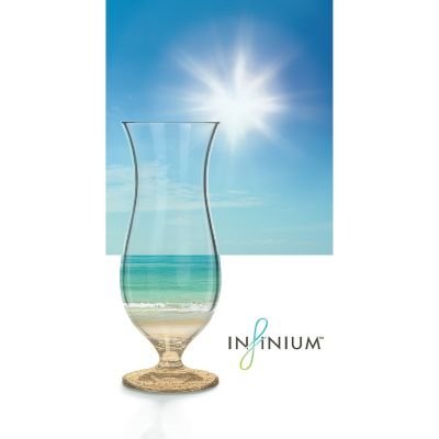 Libbey Infinium 16oz Hurricane Glass - Impact & Shatter-Resistant, Dishwasher Safe, 12 Pack