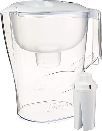 10-Cup Water Filter Pitcher for Fridge - BPA-Free Water Dispenser