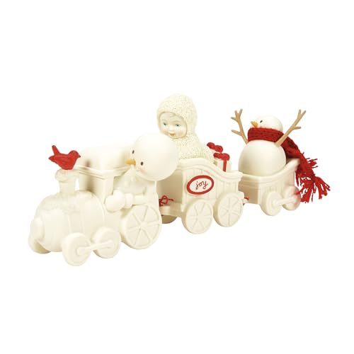 Department 56 Snowbabies Christmas Train Figurine - Festive Holiday Collectible