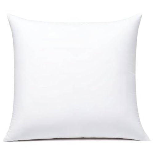 JIEITIVE Premium Hypoallergenic Throw Pillow Insert - 16 x 16 Inch Square