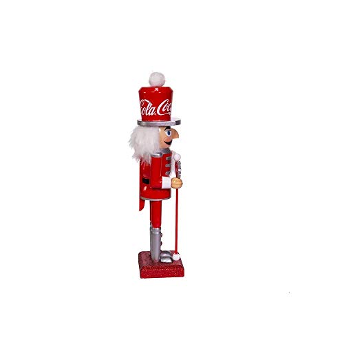 10-Inch Wooden Holiday Nutcracker Figurine - Festive Tabletop Decor