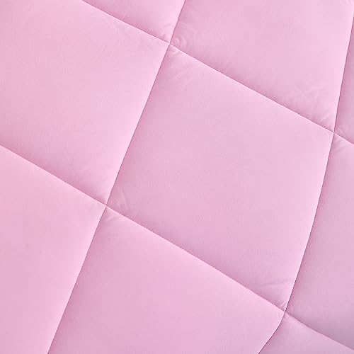 5-Piece Twin Bed in a Bag Comforter and Sheet Set, Soft Brushed Microfiber
