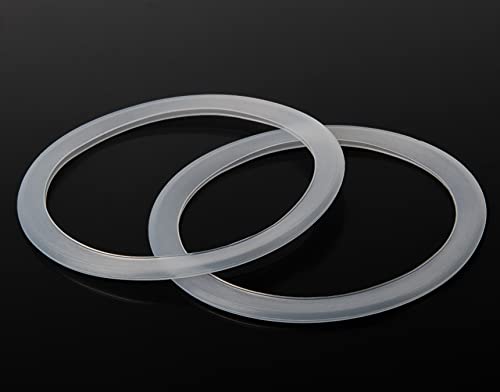 Silicone O-Ring Set for Juicer - 2 Pack Leak-Proof Replacement Seals