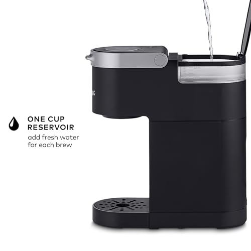 Compact Single Serve Pod Coffee Maker for Small Spaces - 6-12 oz Brew