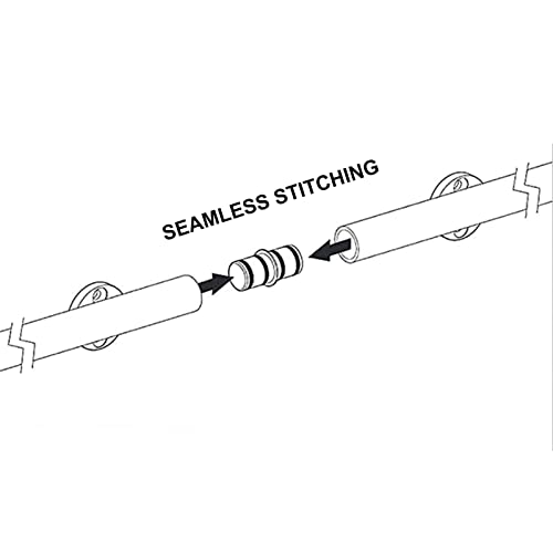 13ft Sliding Library Ladder Hardware Kit, Rolling Track for Home Loft